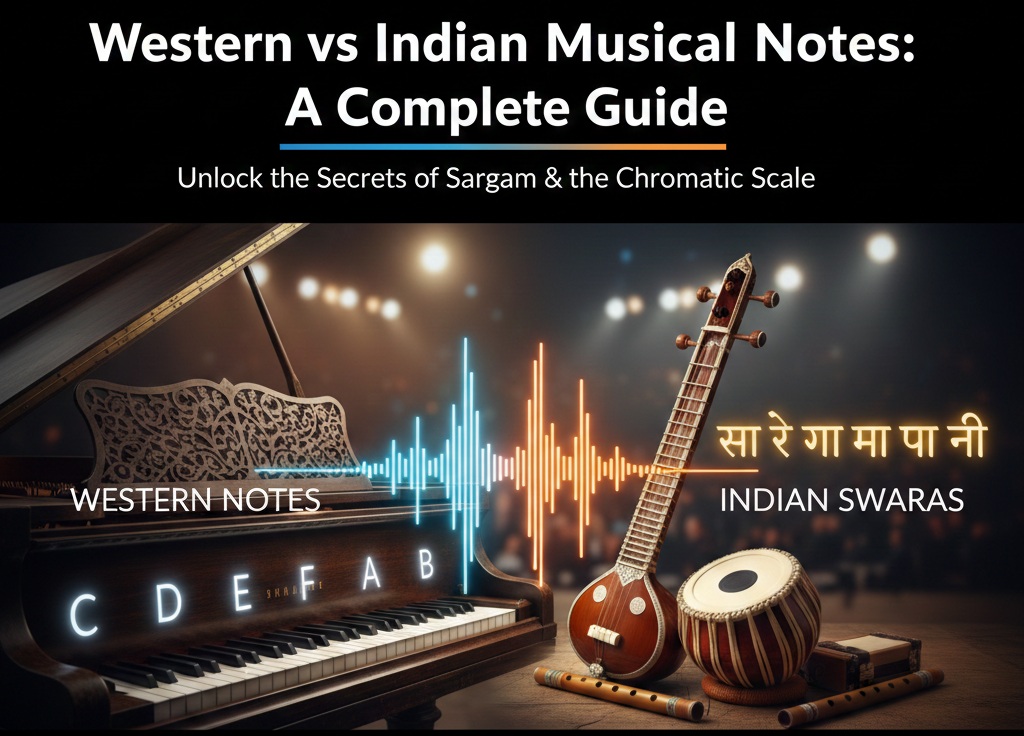 Western vs Indian Comparision Chart.